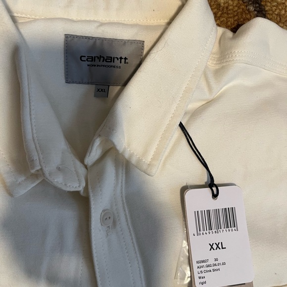 NWT CARHARTT WIP CLINK SHIRT XXL - Picture 2 of 2